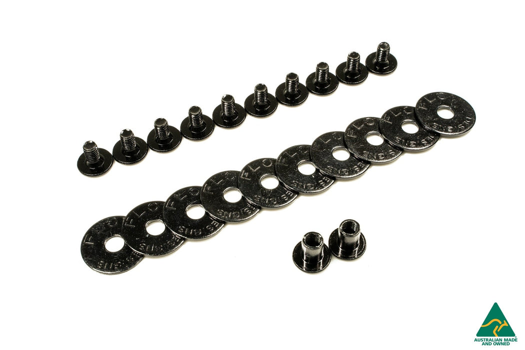 Kona N Front Lip Splitter Extensions (Pair)-Flow Designs