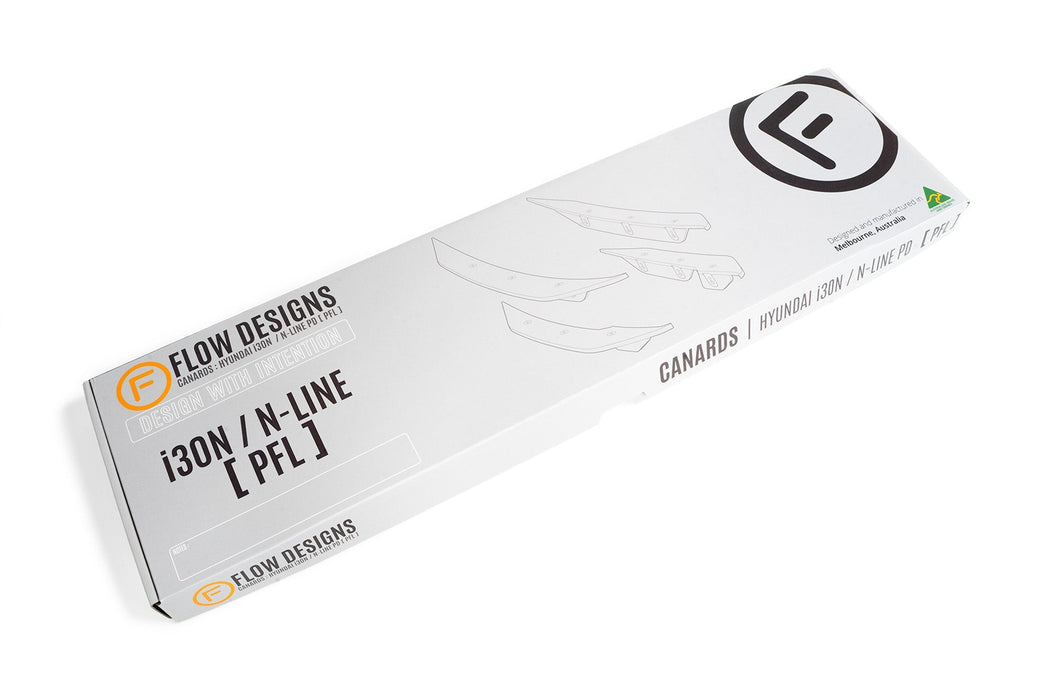 i30 N Line Front Bumper Canards-Flow Designs
