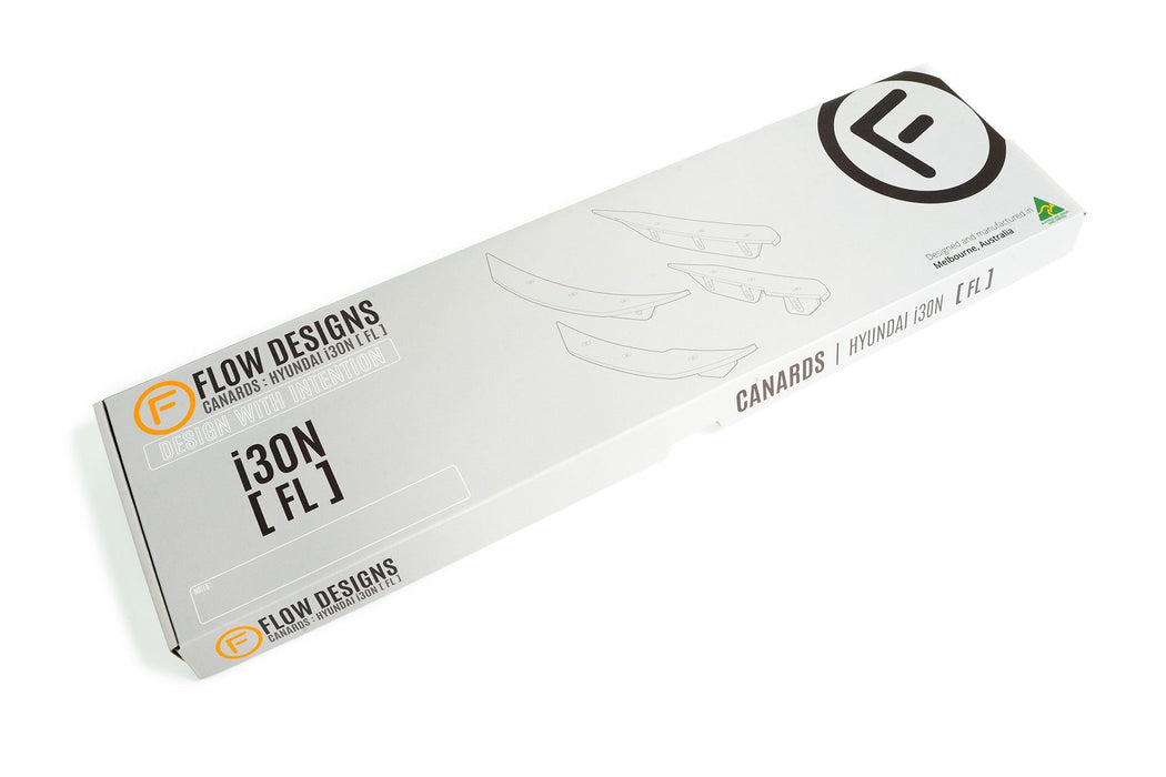 i30 N PD (FL) Front Bumper Canards-Flow Designs