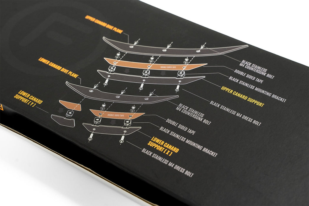 i30 N PD (PFL) Front Bumper Canards-Flow Designs