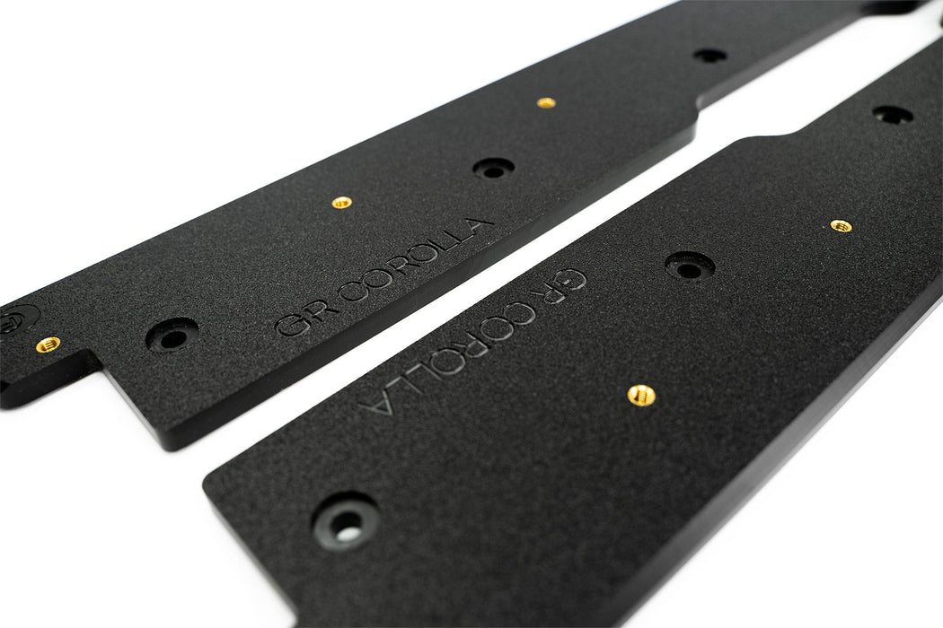 Corolla GR Side Skirt Splitters (TEXTURED: Pair)-Flow Designs