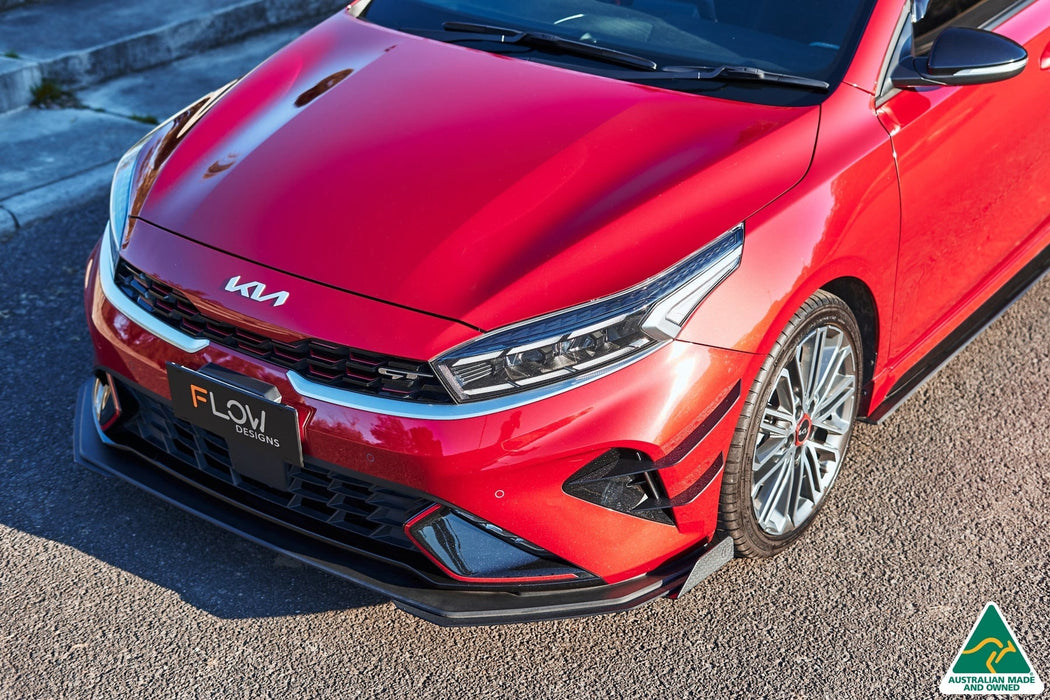 2021-Current Cerato GT (FL) Front Bumper Canards-Flow Designs