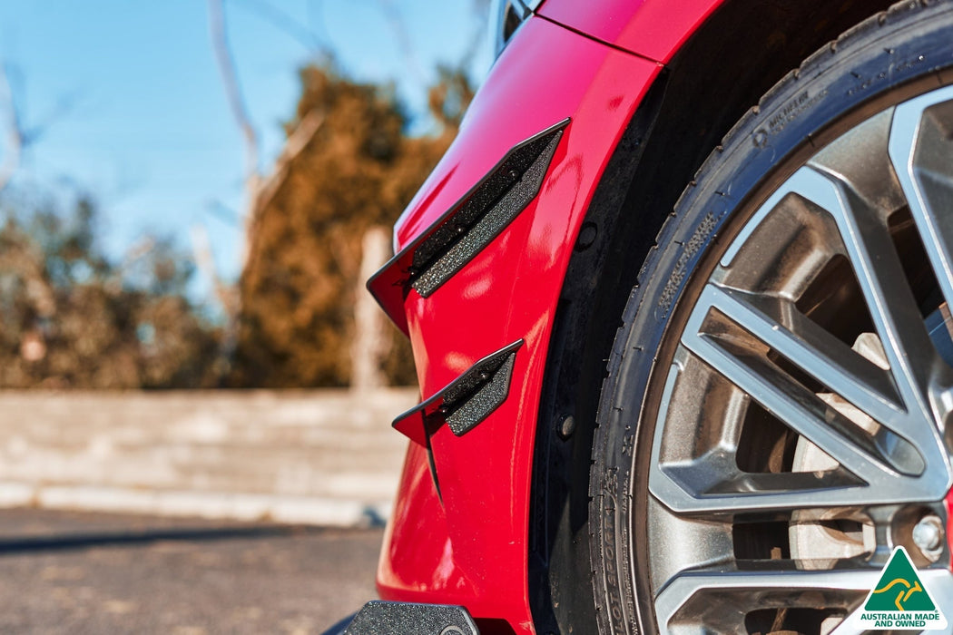 2021-Current Cerato GT (FL) Front Bumper Canards-Flow Designs