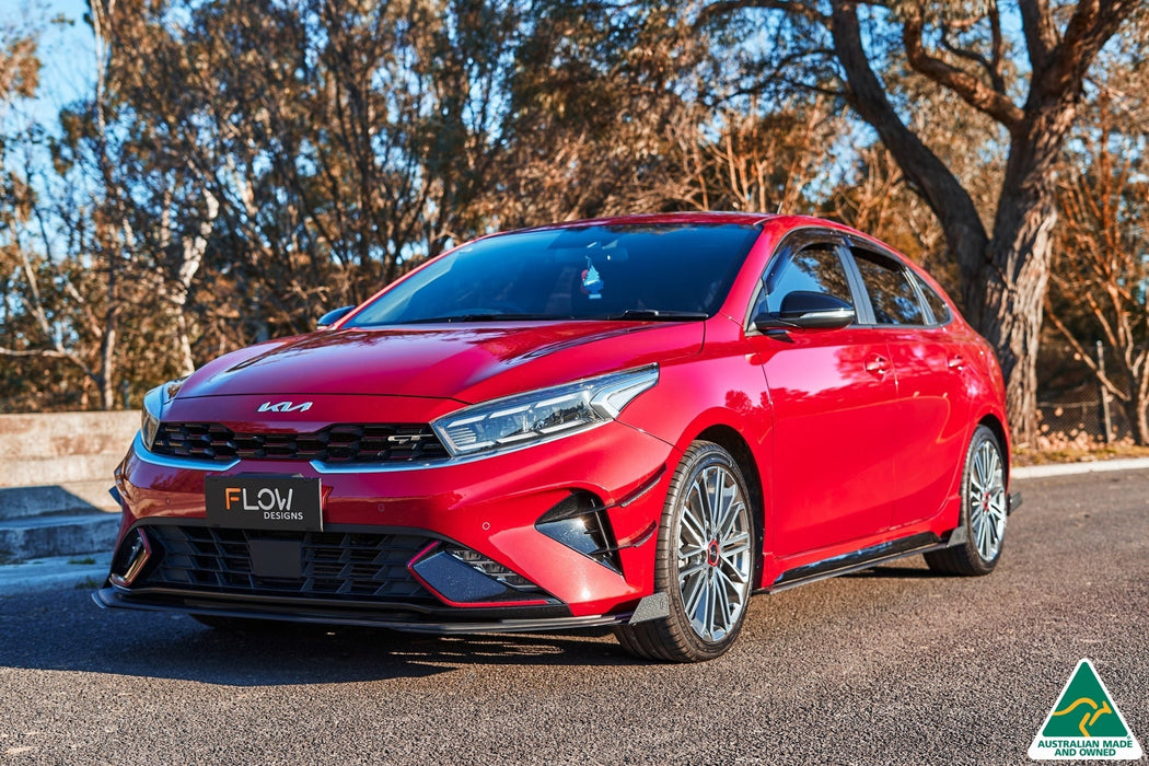 2021-Current Cerato GT (FL) Front Bumper Canards-Flow Designs
