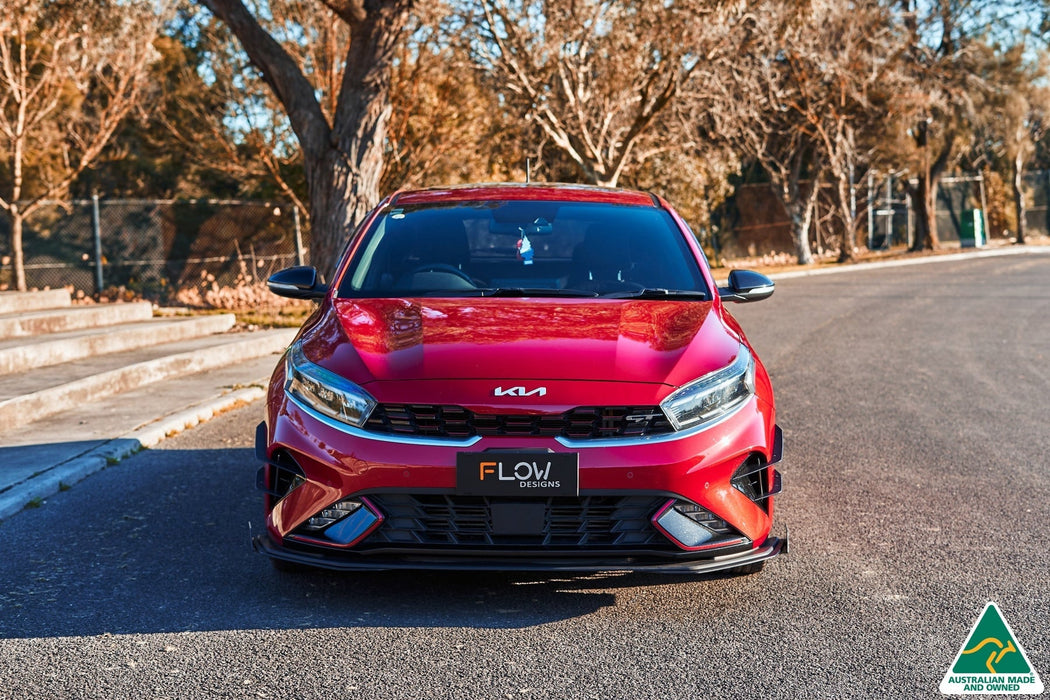 2021-Current Cerato GT (FL) Front Bumper Canards-Flow Designs