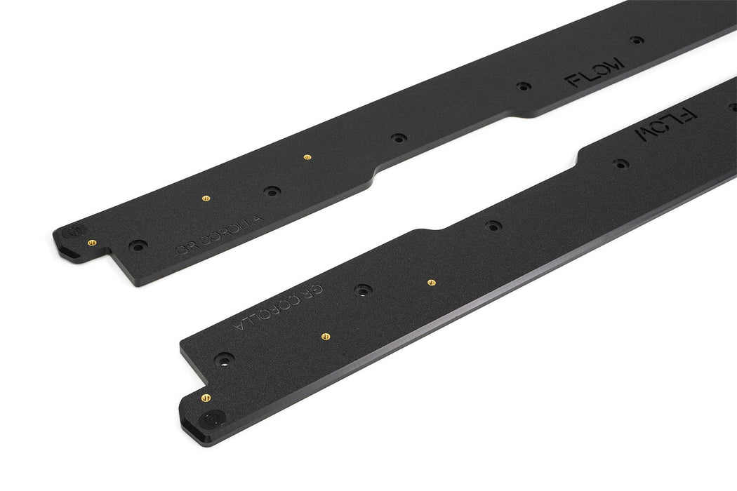 Corolla GR Side Skirt Splitters (TEXTURED: Pair)-Flow Designs