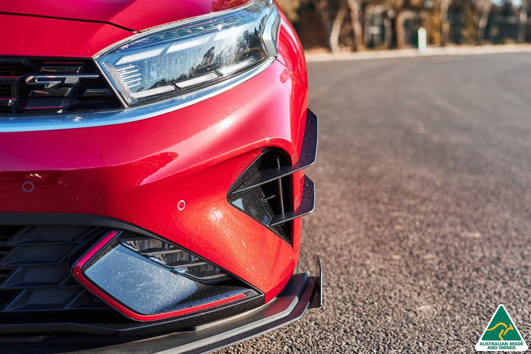 2021-Current Cerato GT (FL) Front Bumper Canards-Flow Designs