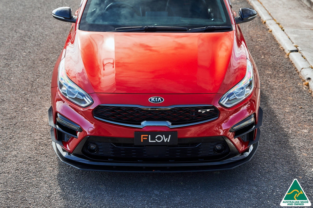 2018-2020 Cerato GT (PFL) Front Bumper Canards-Flow Designs