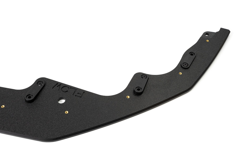 Corolla GR Chassis Mounted Front Lip Splitter (TEXTURED)-Flow Designs