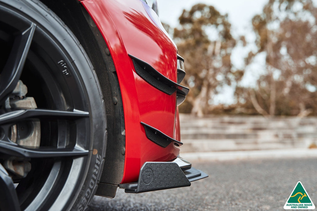 2018-2020 Cerato GT (PFL) Front Bumper Canards-Flow Designs