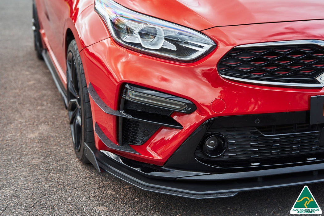 2018-2020 Cerato GT (PFL) Front Bumper Canards-Flow Designs