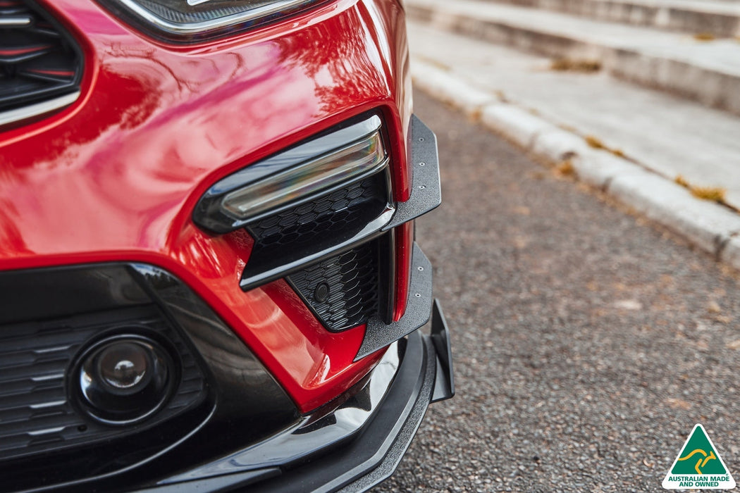 2018-2020 Cerato GT (PFL) Front Bumper Canards-Flow Designs