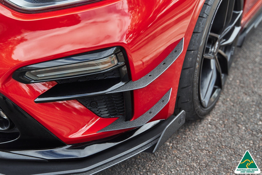 2018-2020 Cerato GT (PFL) Front Bumper Canards-Flow Designs