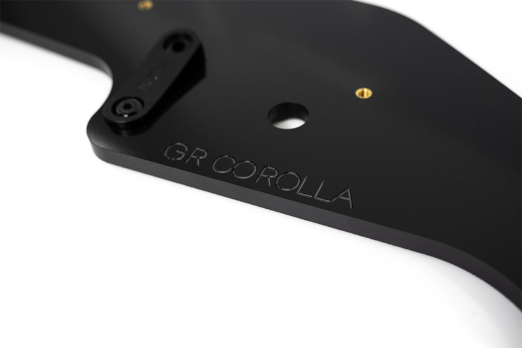 Corolla GR Chassis Mounted Front Lip Splitter (GLOSS)-Flow Designs