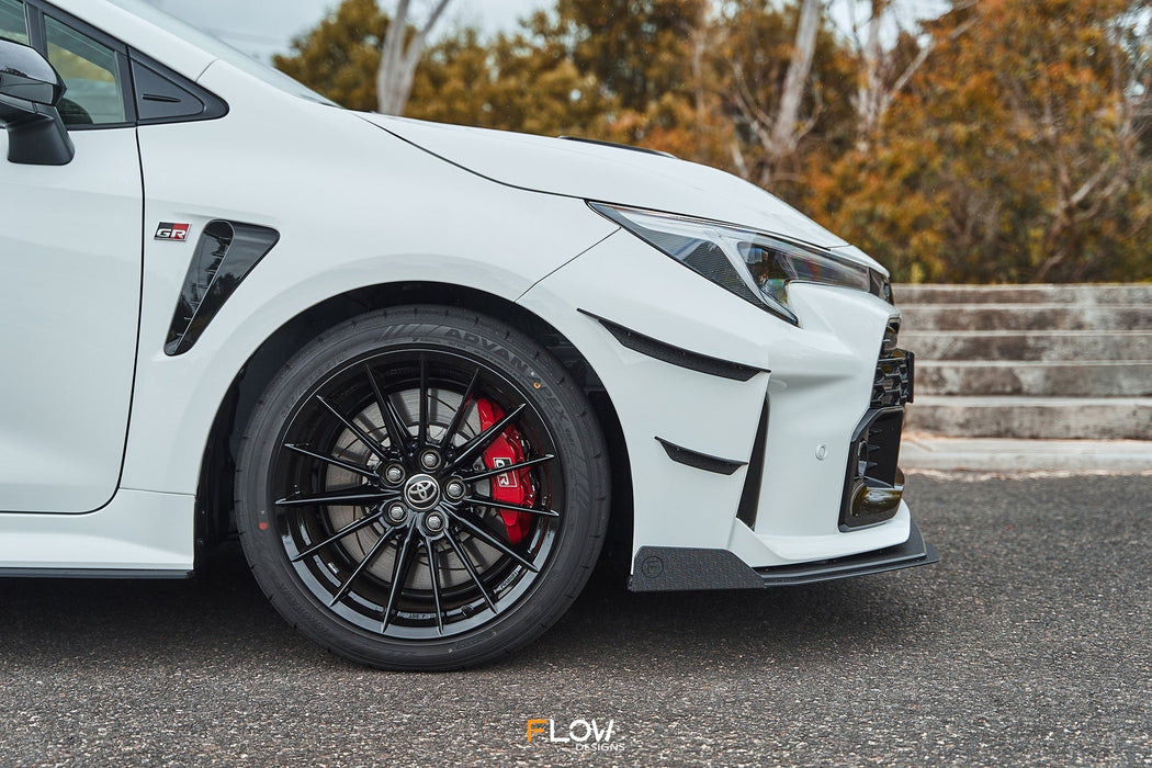 Corolla GR Front Bumper Canards-Flow Designs