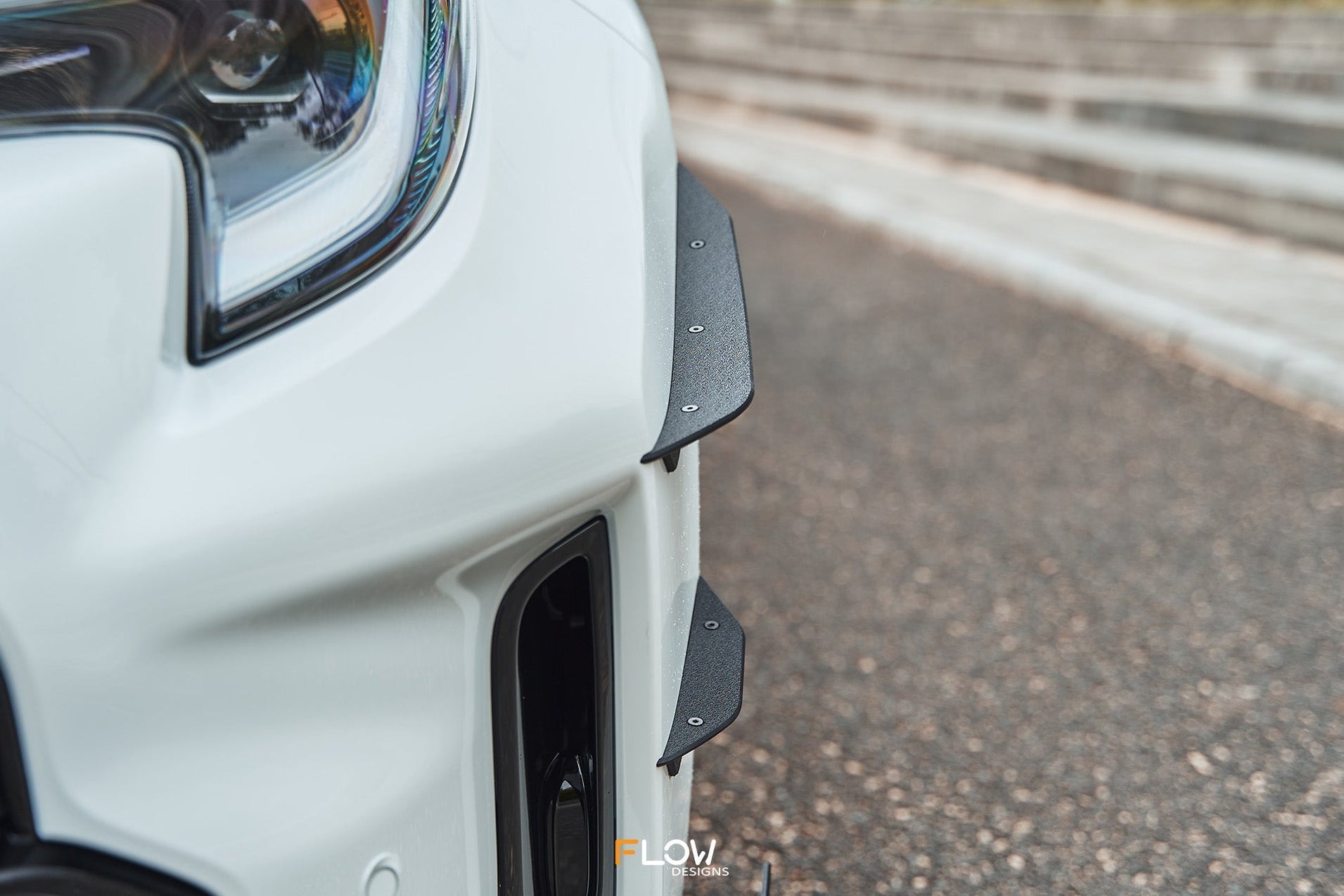 Corolla GR Front Bumper Canards-Flow Designs — Harrys Euro