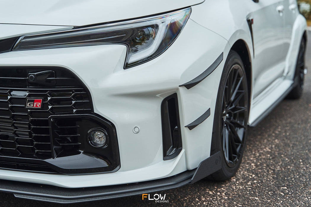 Corolla GR Front Bumper Canards-Flow Designs