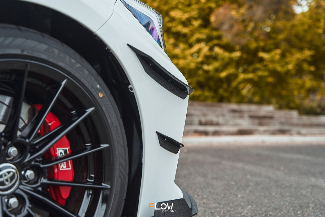 Corolla GR Front Bumper Canards-Flow Designs