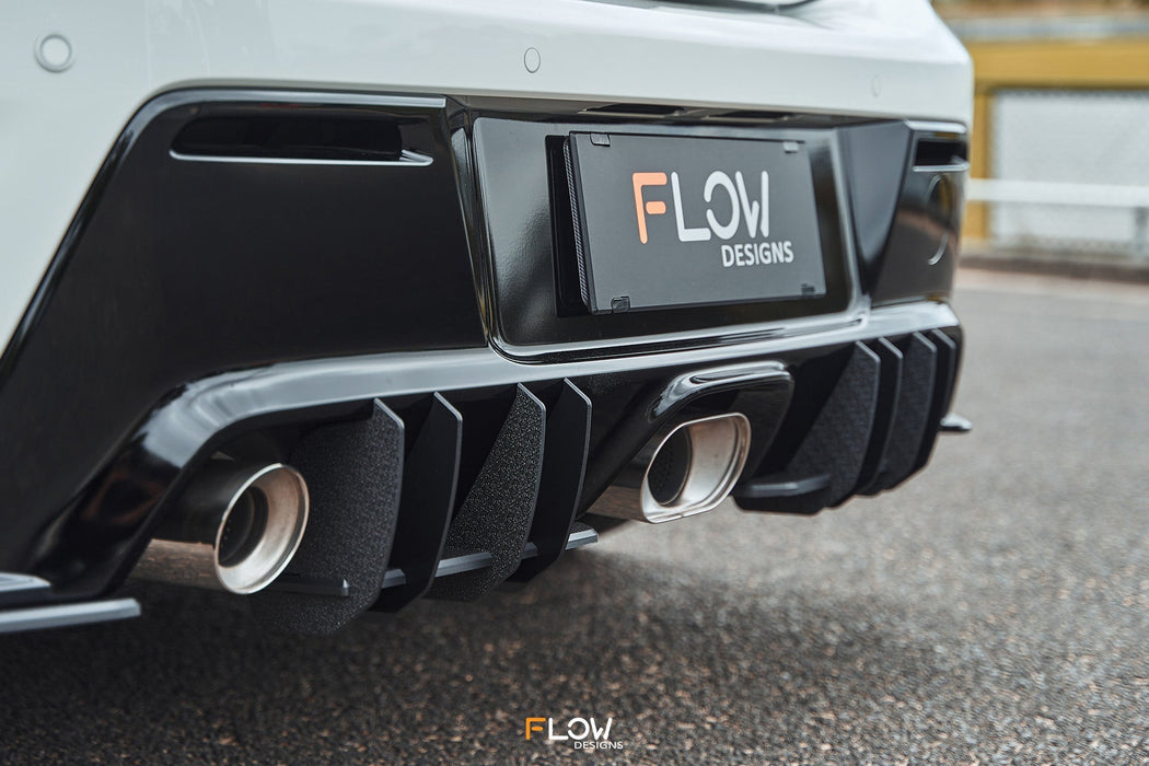 Corolla GR Flow-Lock Rear Diffuser (TEXTURED)-Flow Designs