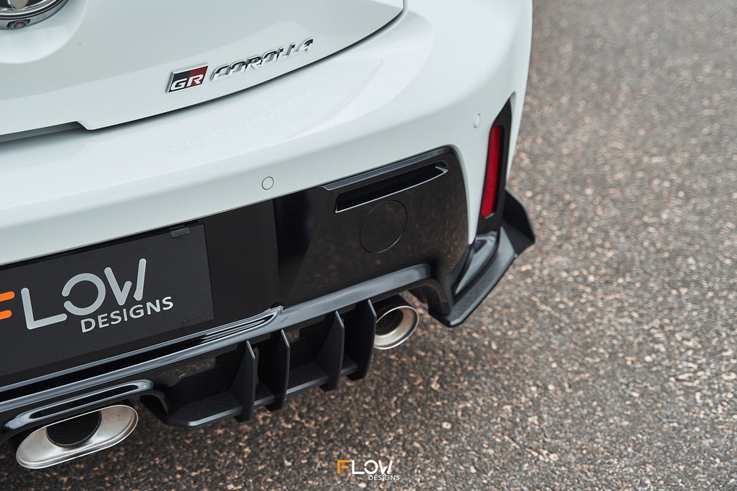 Corolla GR Flow-Lock Rear Diffuser (TEXTURED)-Flow Designs