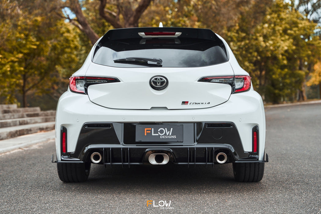 Corolla GR Flow-Lock Rear Diffuser (TEXTURED)-Flow Designs