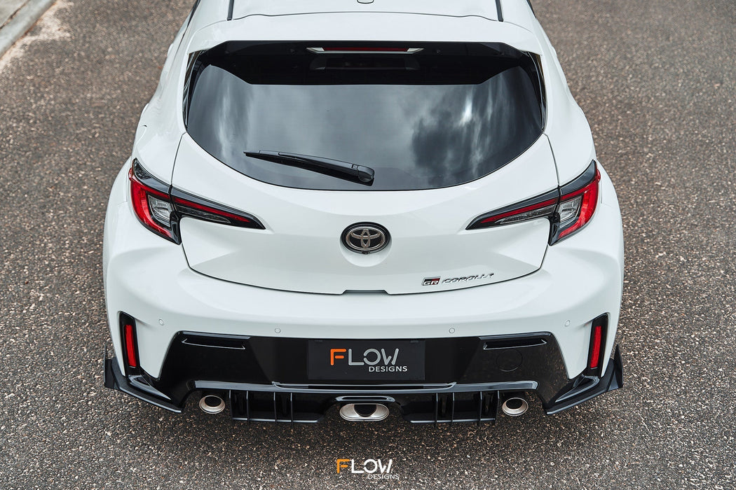 Corolla GR Flow-Lock Rear Diffuser (TEXTURED)-Flow Designs