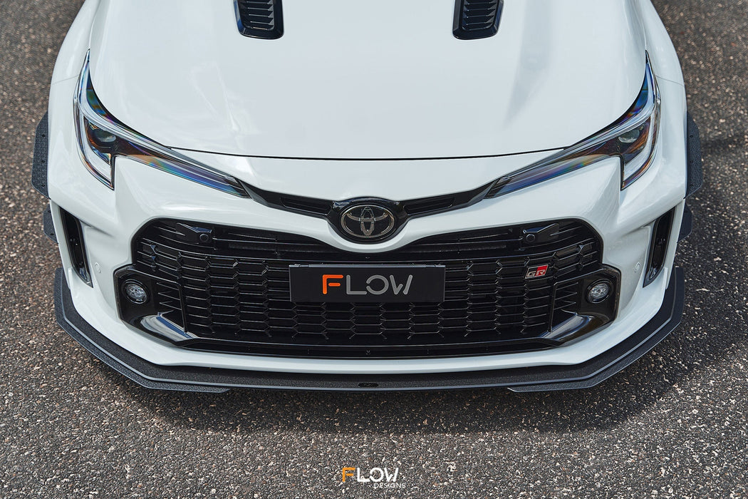 Corolla GR Front Lip Splitter Extensions (Pair)-Flow Designs