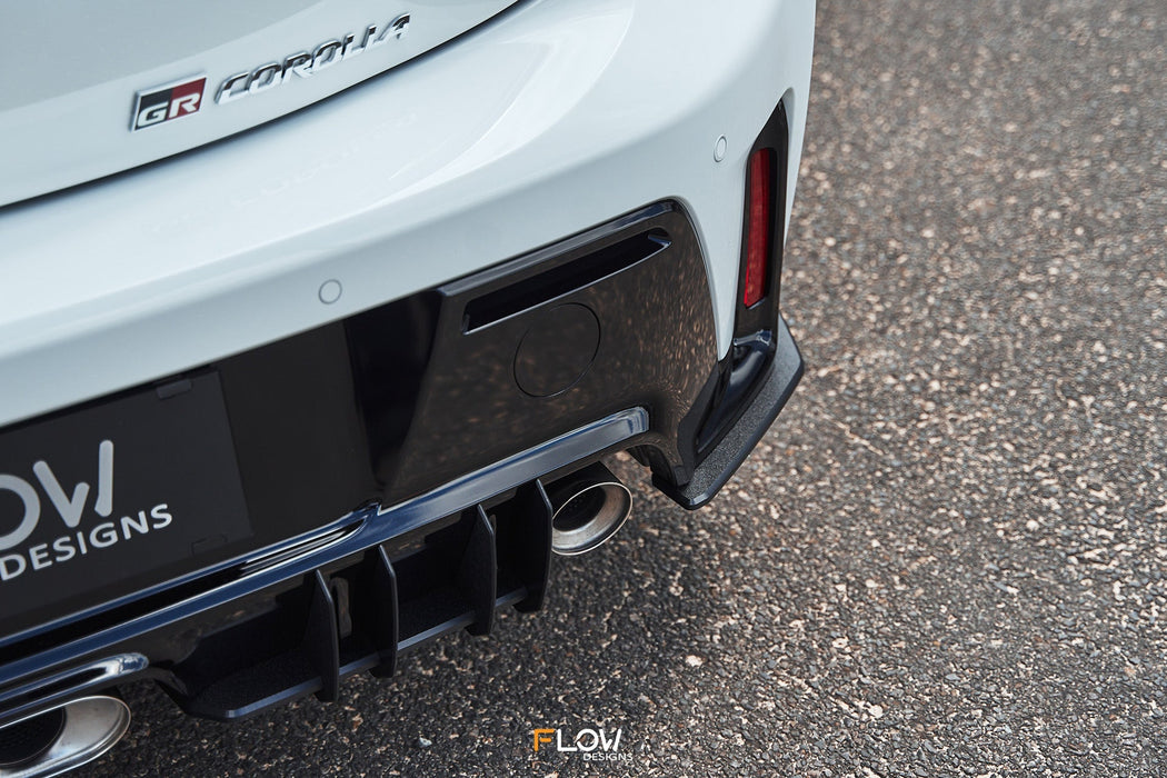 Corolla GR Rear Spats (TEXTURED; Pair)-Flow Designs