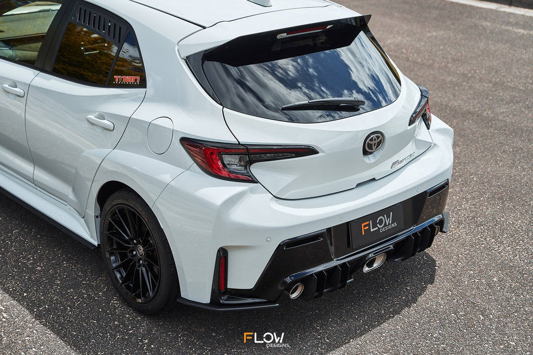 Corolla GR Rear Spats (TEXTURED; Pair)-Flow Designs
