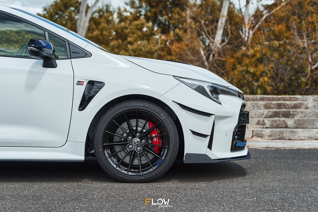Corolla GR Front Lip Splitter Winglets (Pair)-Flow Designs