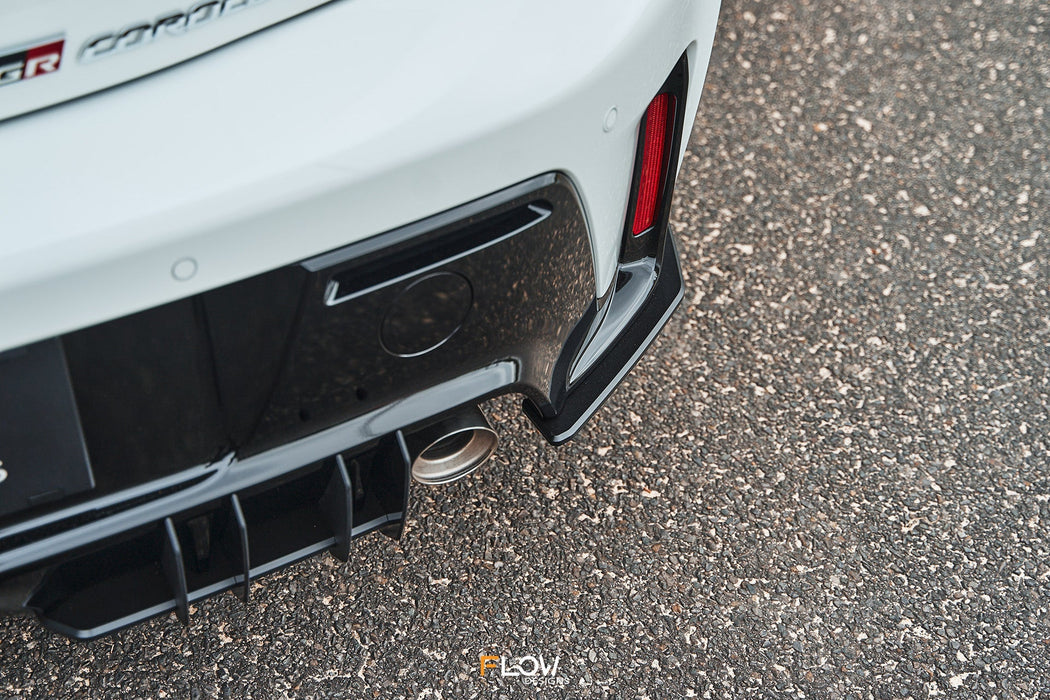 Corolla GR Rear Spats (GLOSS; Pair)-Flow Designs