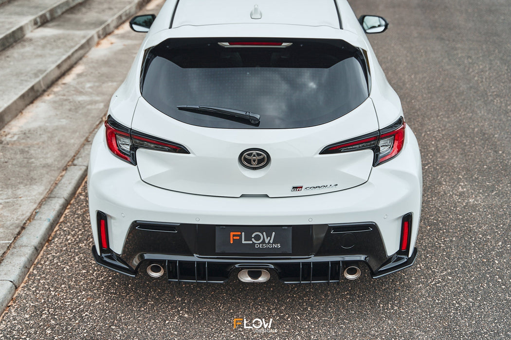 Corolla GR Rear Spats (GLOSS; Pair)-Flow Designs