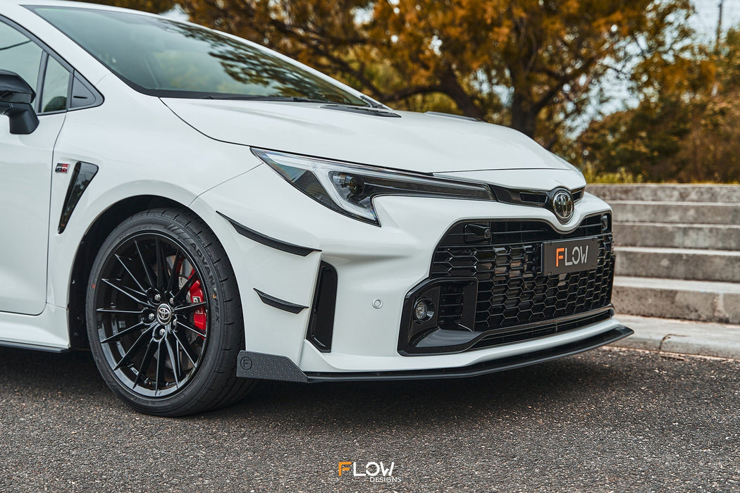 Corolla GR Front Lip Splitter Winglets (Pair)-Flow Designs