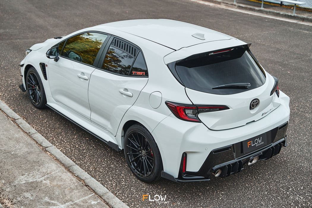 Corolla GR Rear Spats (GLOSS; Pair)-Flow Designs
