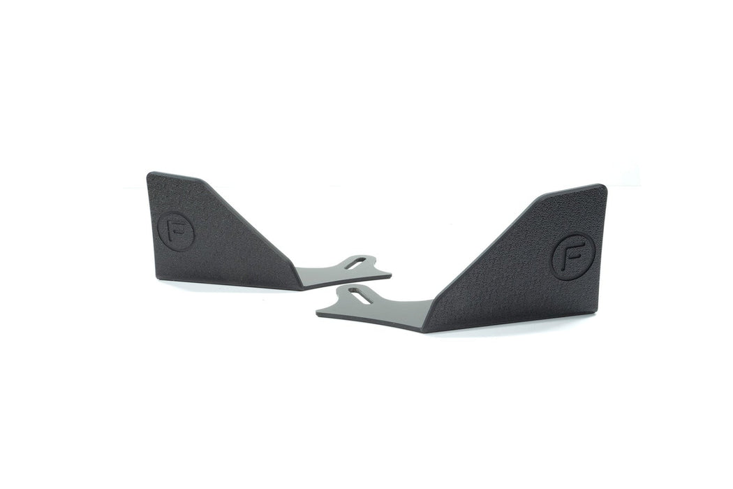 i20 N BC3 Front Lip Splitter Winglets (Pair)-Flow Designs