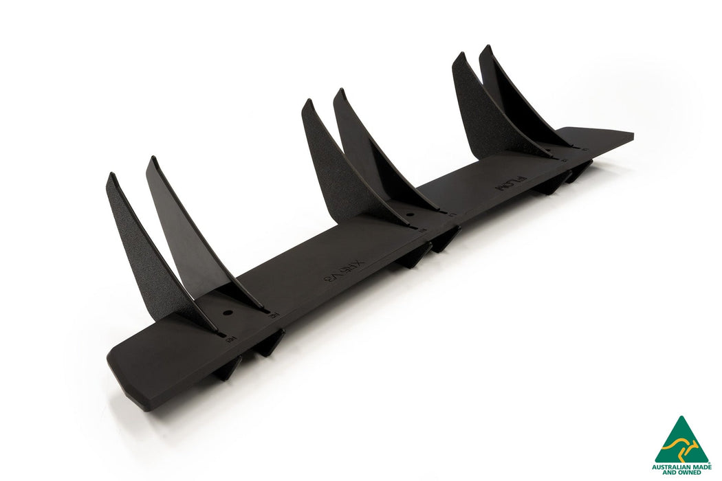 XR5 Focus Turbo V3 Flow-Lock Rear Diffuser-Flow Designs