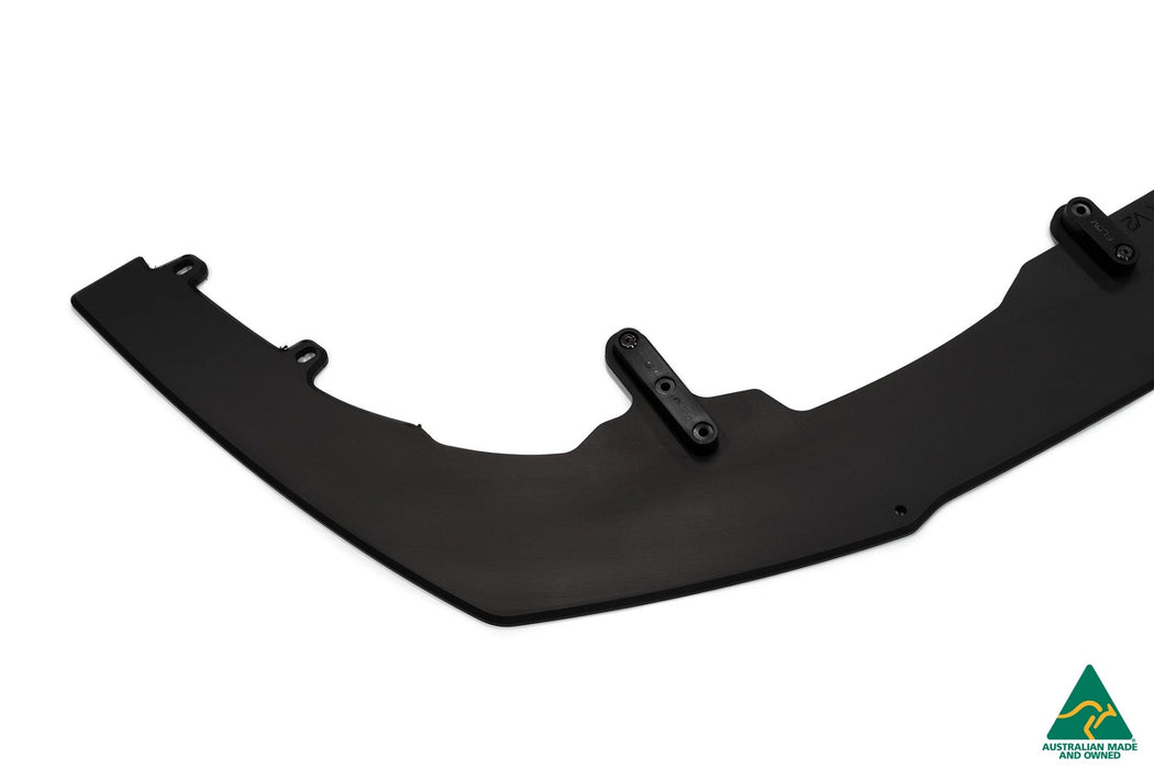 Lancer Evolution X Front Lip Splitter V2-Flow Designs