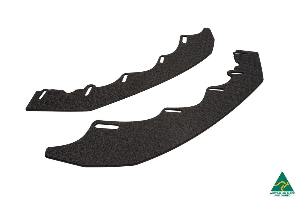 MK7.5 Golf R Wagon Front Lip Splitter Extensions (Pair)-Flow Designs