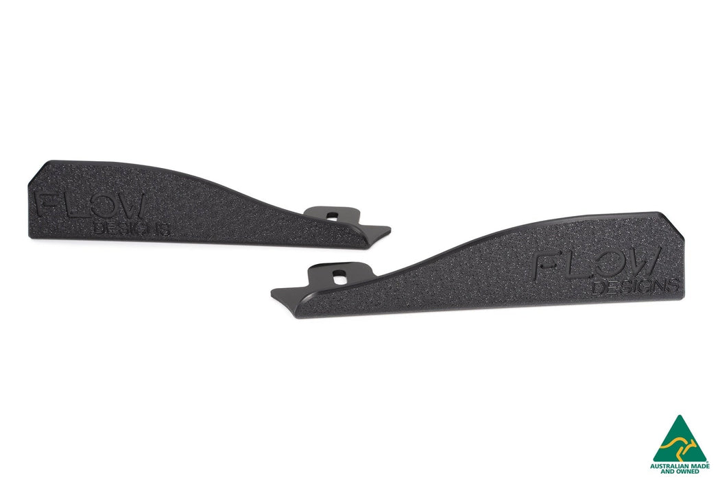 MK7.5 Golf R Wagon Side Skirt Splitter Winglets (Pair)-Flow Designs
