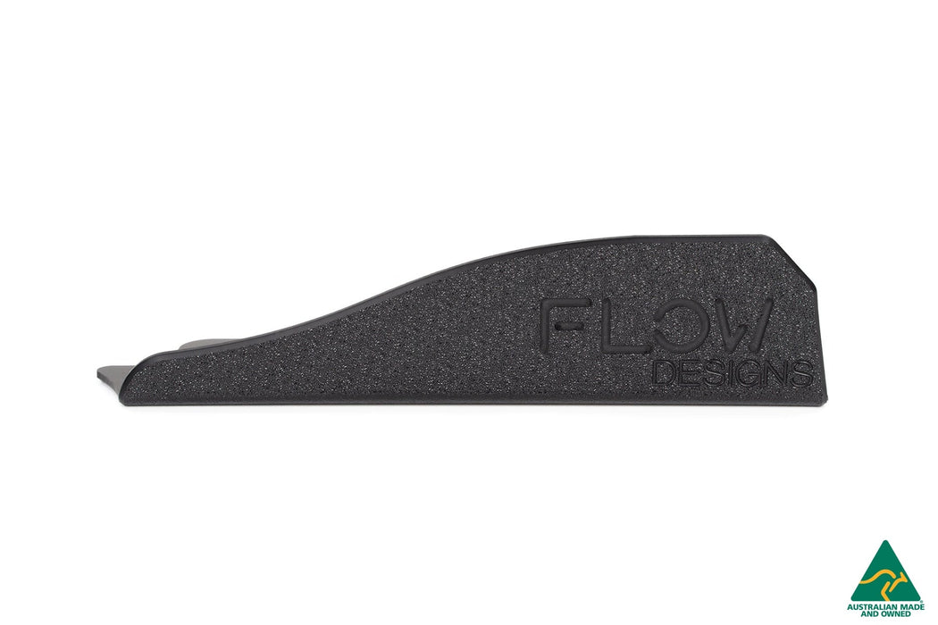 MK7.5 Golf GTI Side Skirt Splitter Winglets (Pair)(Clearance-old design-no finish selection)-Flow Designs