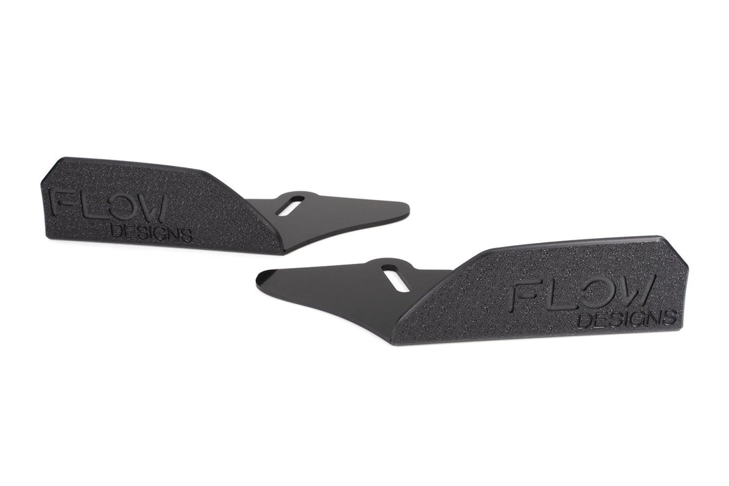 MK7.5 Golf R Front Lip Splitter Winglets (Pair)-Flow Designs