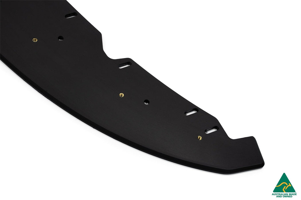 E82 M Sport Front Lip Splitter V3 (Clearance-old design-no finish selection)-Flow Designs