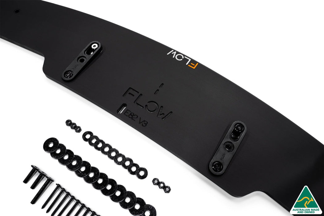E82 M Sport Front Lip Splitter V3-Flow Designs