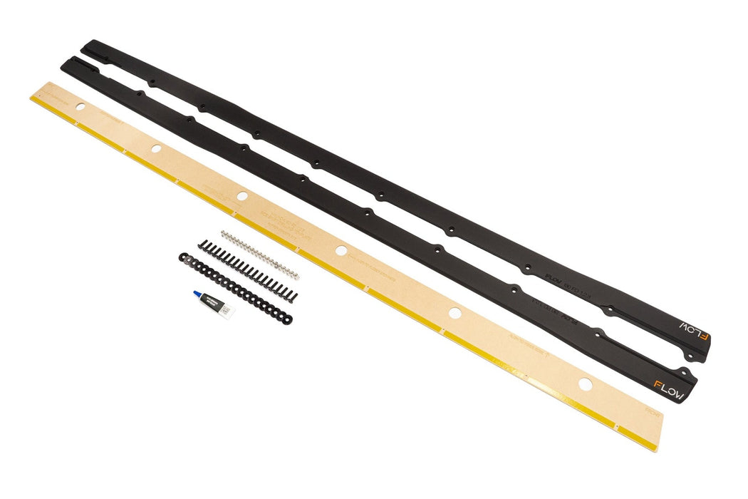 i30 SR Hatch (2017-2018) Side Skirt Splitters (Pair)-Flow Designs