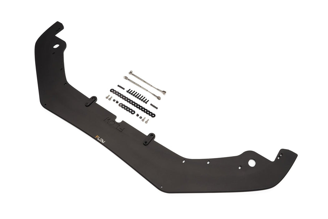 Toyota 86 (Facelift) Front Lip Splitter V2 (With Support Rods)-Flow Designs