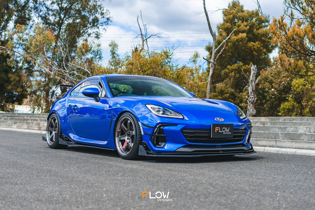 ZD8 BRZ STI Front Lip Splitter (GLOSS)-Flow Designs