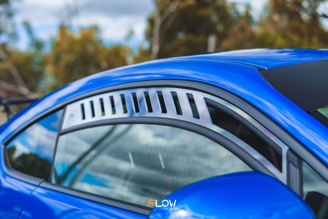 ZD8 BRZ STI Window Vents (Pair)-Flow Designs