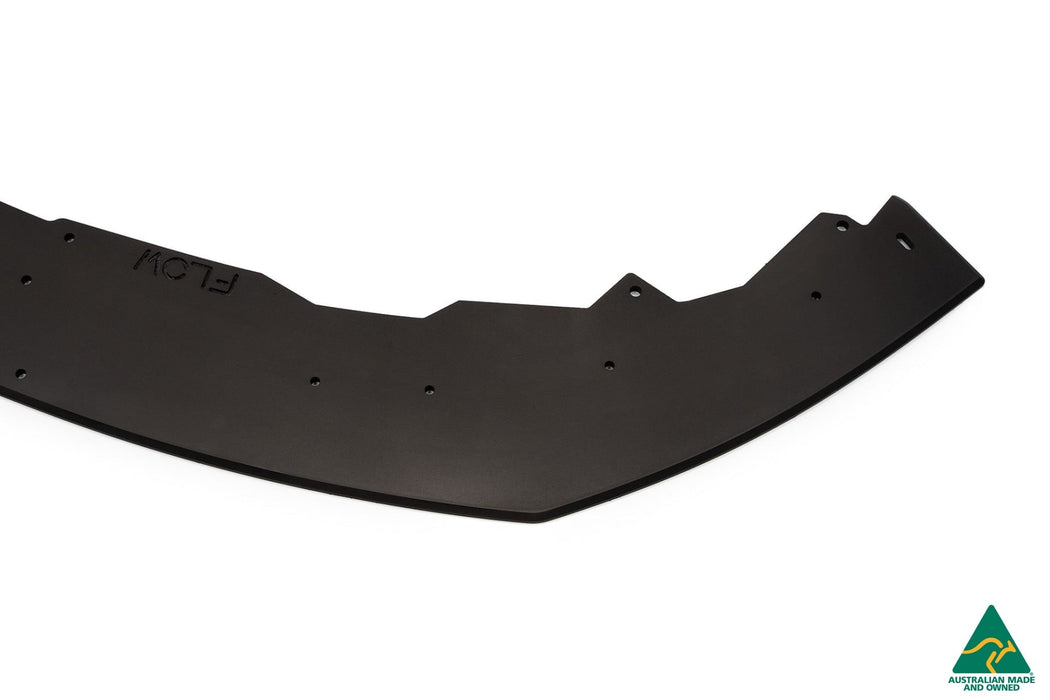 Lancer Evolution VIII Front Lip Splitter With Support Rods-Flow Designs