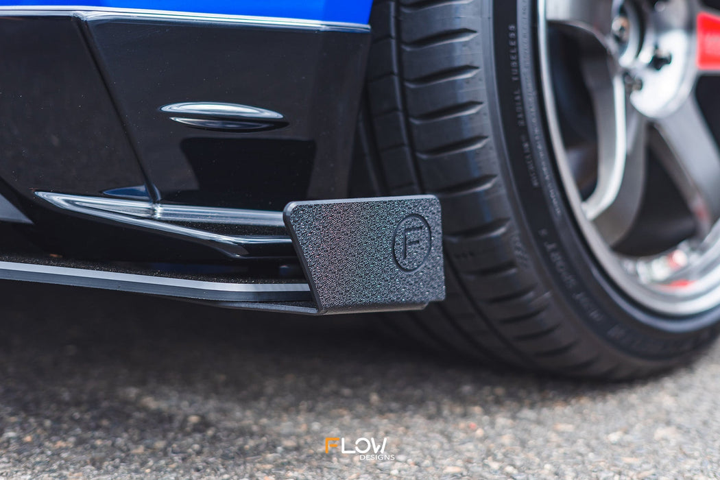 ZD8 BRZ STI Rear Spat Winglets (Pair)-Flow Designs