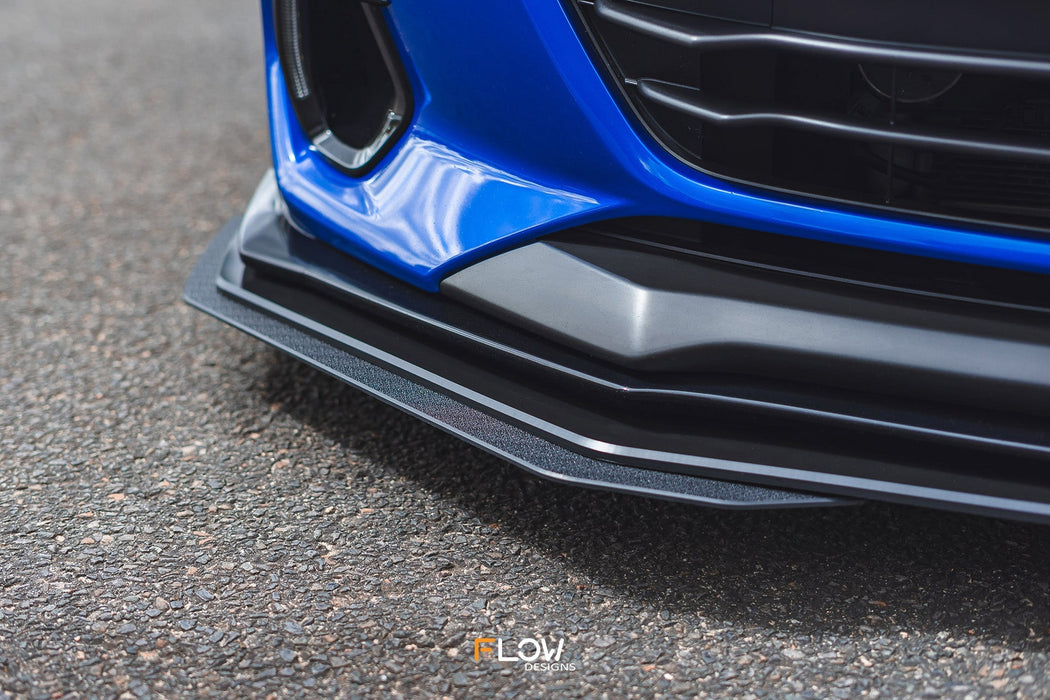 ZD8 BRZ STI Front Lip Splitter Extensions (Pair)-Flow Designs